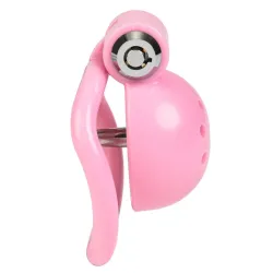 CockLock Cage courte Round Lock 4 x 3.5 cm Rose